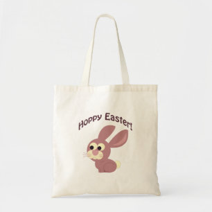 Tote Bag Bunny rose pâle
