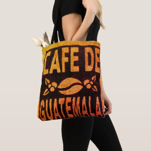 TOTE BAG BURLAP CAFÉ PURLAP FOURRE-TOUT GUATEMALAN