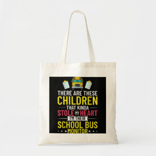 Tote Bag Bus Monitor School Bus Attendant Assistant Appreci