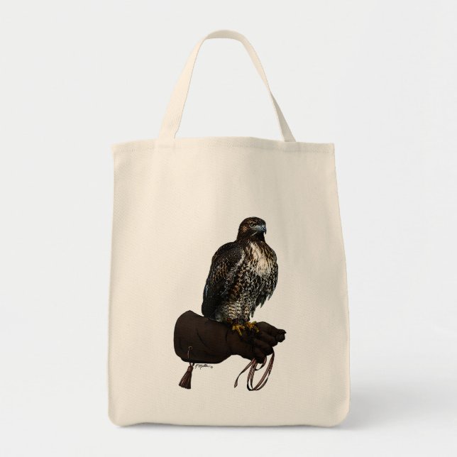 Tote Bag Buse à queue rouge sur Glove (Devant)