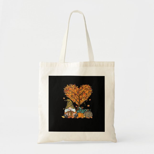 Tote Bag C’est automne Y’all mignon Gnomes Citrouille Autum (Devant)