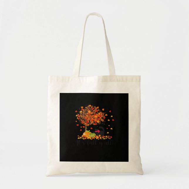 Tote Bag C’est l’automne Y’all mignon amateurs Thanksgiving (Devant)