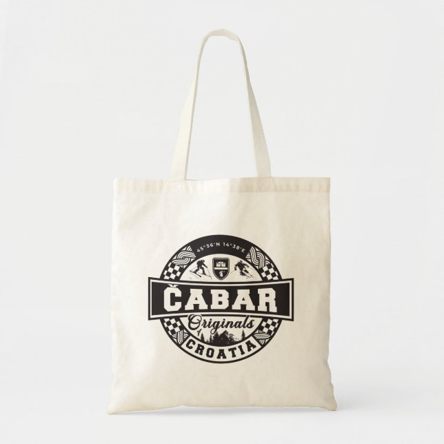 Tote Bag Čabar Originals (Devant)
