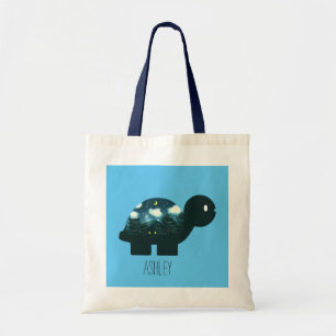 Tote Bag Cabine Ciel De Nuit Dans La Tortue Forestière