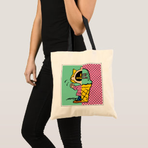 Tote Bag cacahuètes   Crème de glace Sally demi et demi