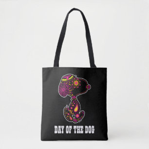 Tote Bag cacahuètes Jour décoré du chien