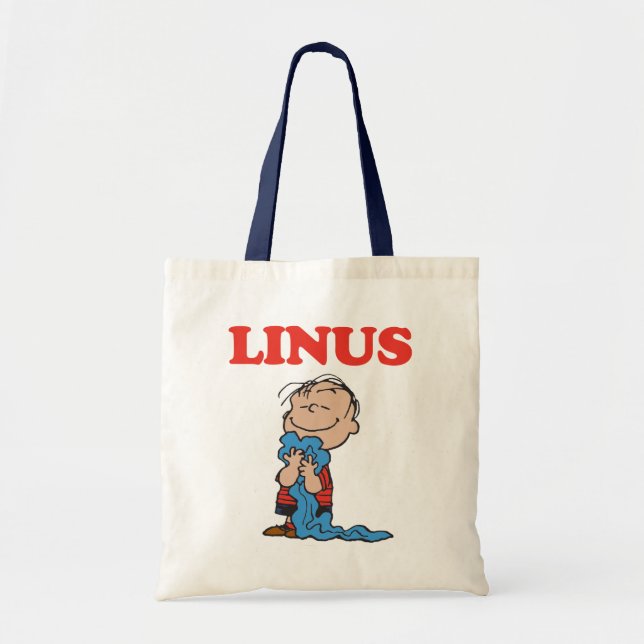 Tote Bag cacahuètes | Linus Blanket Smile (Devant)