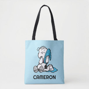 Tote Bag cacahuètes   Linus & Snoopy