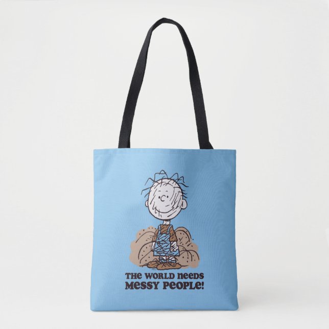 Tote Bag cacahuètes | Pigpen Le Monde A Besoin De Gens Maud (Devant)