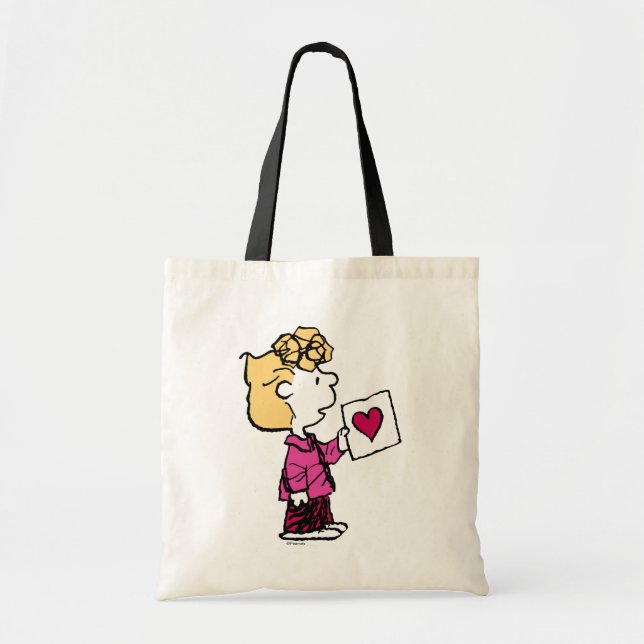 Tote Bag cacahuètes | Saint Valentin | Carte Sally Valentin (Devant)