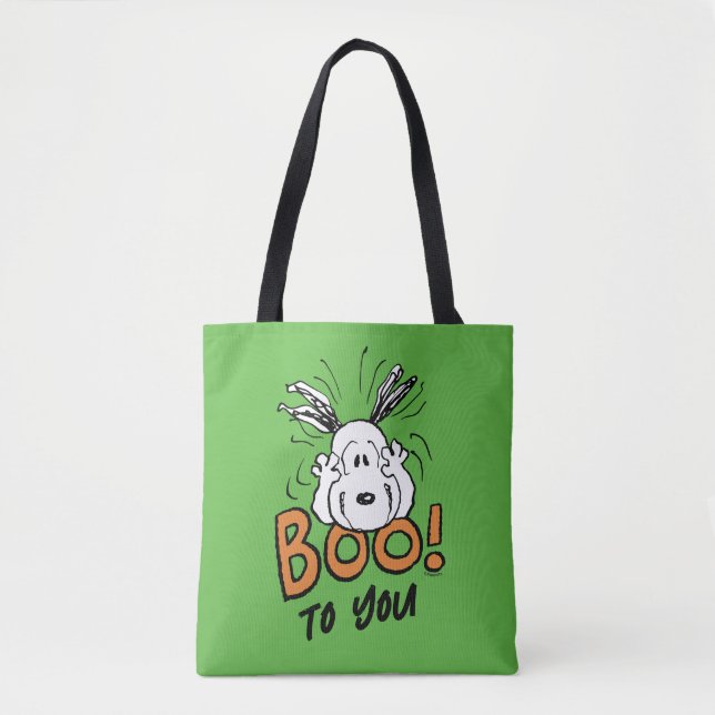Tote Bag cacahuètes | Snoopy Boo (Devant)