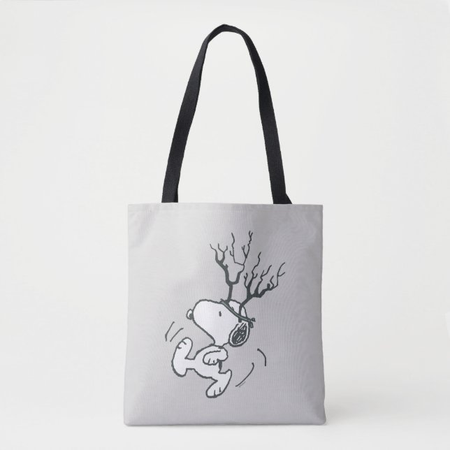 Tote Bag cacahuètes | Snoopy Reindeer (Devant)