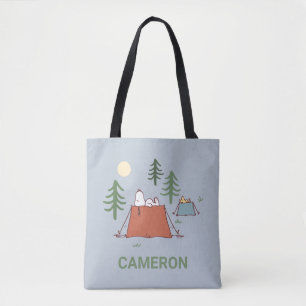 Tote Bag cacahuètes   Snoopy & Woodstock   Ajouter Votre No