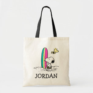 Tote Bag cacahuètes   Snoopy & Woodstock   Ajouter Votre No