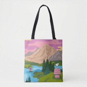 Tote Bag cacahuètes   Snoopy & Woodstock Le grand extérieur