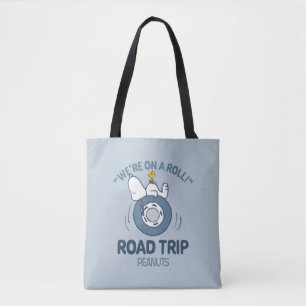 Tote Bag cacahuètes   Snoopy & Woodstock Road Triage