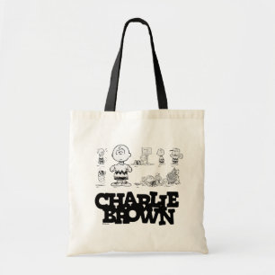 Tote Bag cacahuètes   Toujours Charlie Brown