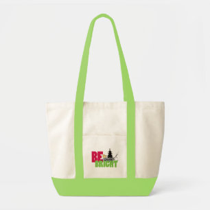 Tote Bag cacahuètes   Woodstock Noël Soyez brillant