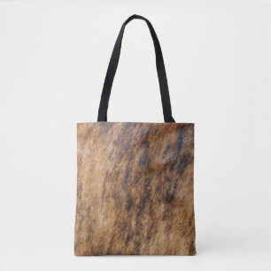 Tote Bag Cachage de vache brindle