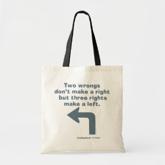 Tote Bag Caddyshack | Deux erreurs ne font pas un droit