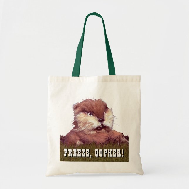 Tote Bag Caddyshack | Freeze, Gopher ! (Devant)