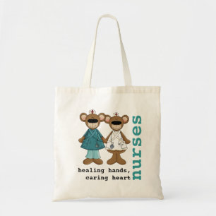 Tote Bag Cadeau d'appréciation des infirmières Nounours mig
