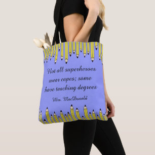Tote Bag Cadeau d'appréciation pour l'enseignant