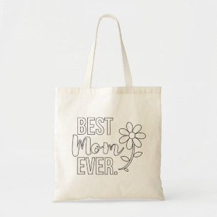 Tote Bag Cadeau de coloration de métier du jour de mère