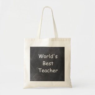 Tote Bag Cadeau de conception de tableau noir du meilleur e