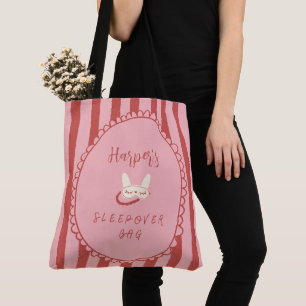 Tote Bag cadeau de faveur d'anniversaire de soirée pyjama