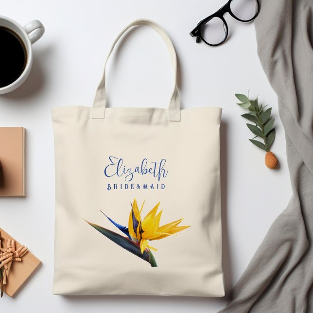 Tote Bag Cadeau de femme de chambre à l'oiseau de paradis (Créateur téléchargé)