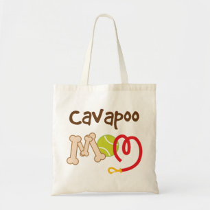 Tote Bag Cadeau de maman de race de chien de Cavapoo