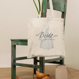Tote Bag Cadeau de mariage personnalisé pour une mariée rét