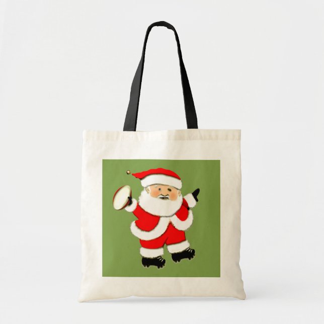 Tote Bag Cadeau de Noël Rugby (Devant)