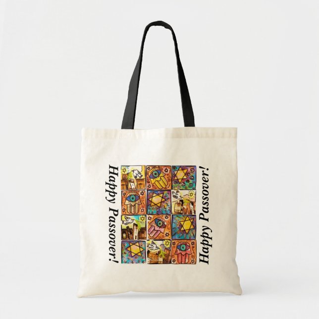 Tote Bag Cadeau de pâque/sac fourre-tout - nuit étoilée (Devant)