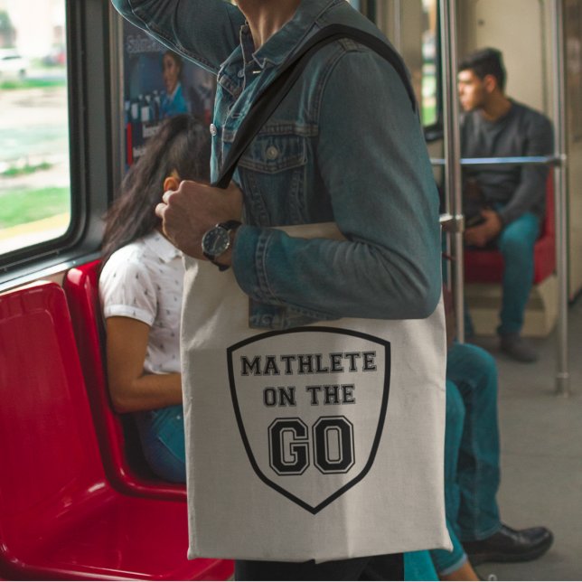 Tote Bag Cadeau de professeurs de mathématiques cool Mathle (Shop now and show off your mathlete spirit!")