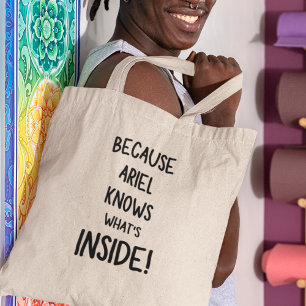 Tote Bag Cadeau de relevé unique Funny personnalisé