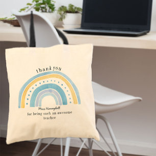 Tote Bag Cadeau de remerciement pour un professeur avec un