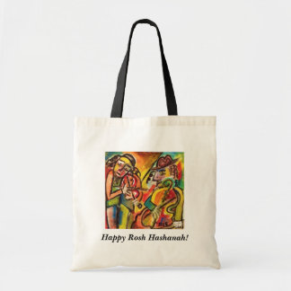 Tote Bag Cadeau de Rosh Hashanah/sac fourre-tout heureux -