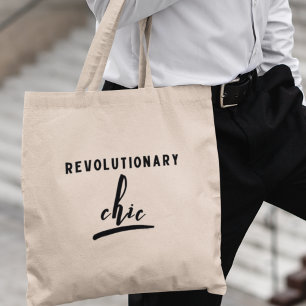 Tote Bag Cadeau de style activiste chic révolutionnaire uni