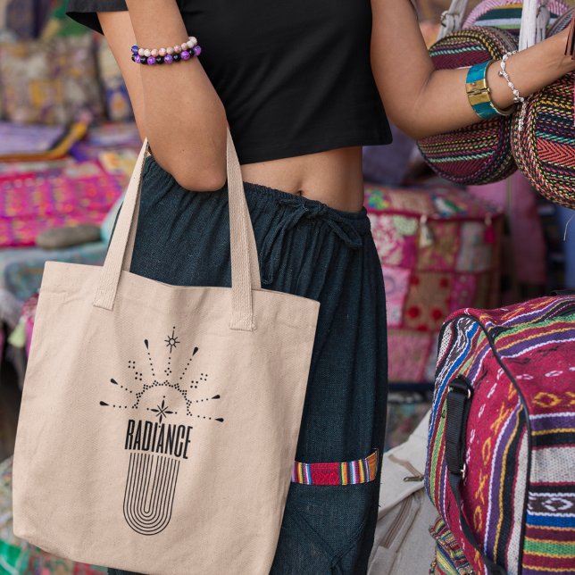 Tote Bag Cadeau Design Moderne Inspiré De Radiance (Shop now and make a statement that shines with your Radiance!)