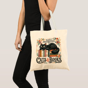 Tote Bag Cadeau drôle pour amateur de livres, amateur de ch