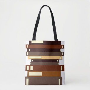 Tote Bag Cadeau Fourre-tout de livres d'amoureux des livres