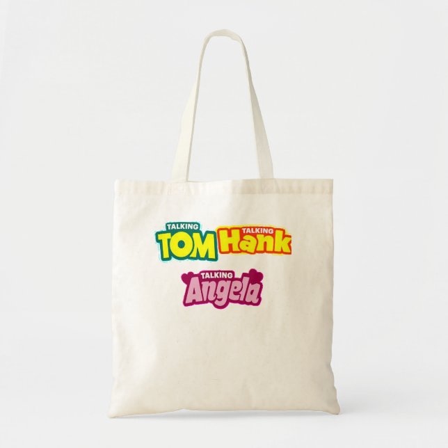 Tote Bag Cadeau Jour Pour Parler Angela Tous Drôle Cadeau G (Devant)