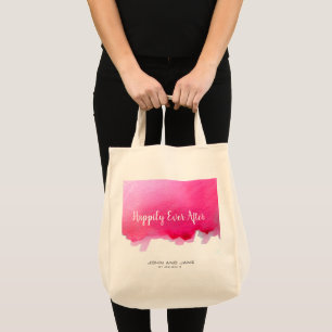 Tote Bag cadeau mariage fourre-tout heureux toujours après