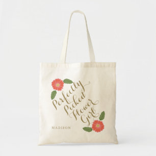 Tote Bag Cadeau parfaitement sélectionné de flowergirl de