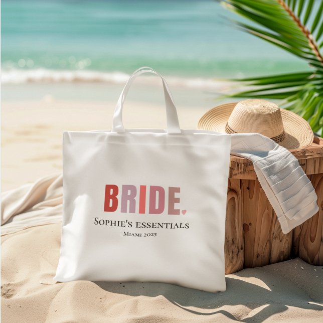 Tote Bag Cadeau Personnalisé pour la Mariée avant le Mariag (Créateur téléchargé)