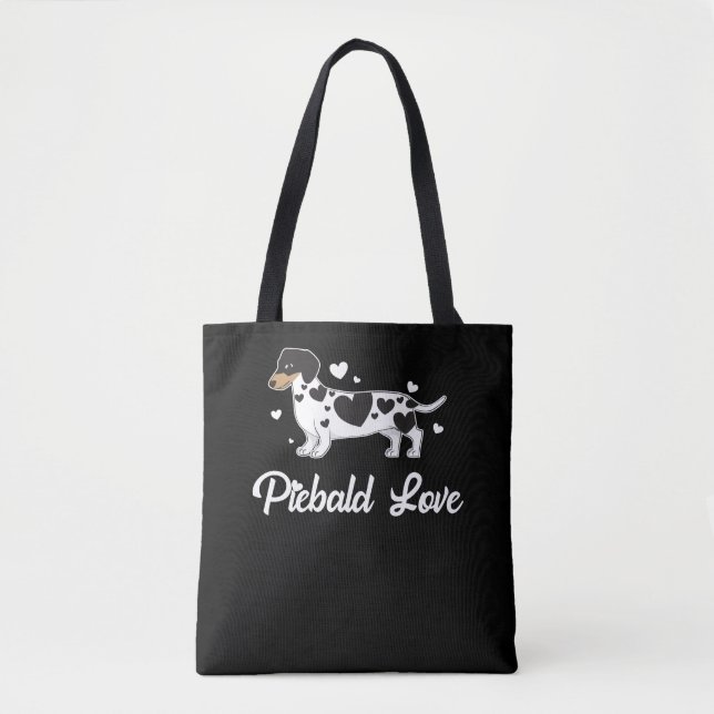 Tote Bag Cadeau pie de propriétaire de chien de teckel (Devant)