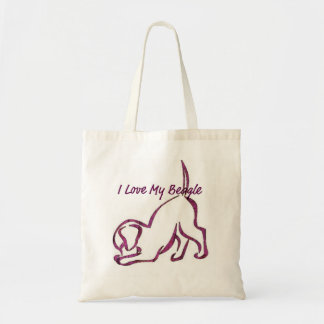 Tote Bag Cadeau pour amateur de beagle mignon