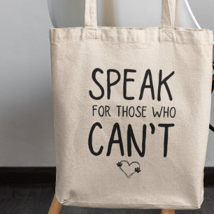 Tote Bag Cadeau pour les amoureux des animaux Militants pou